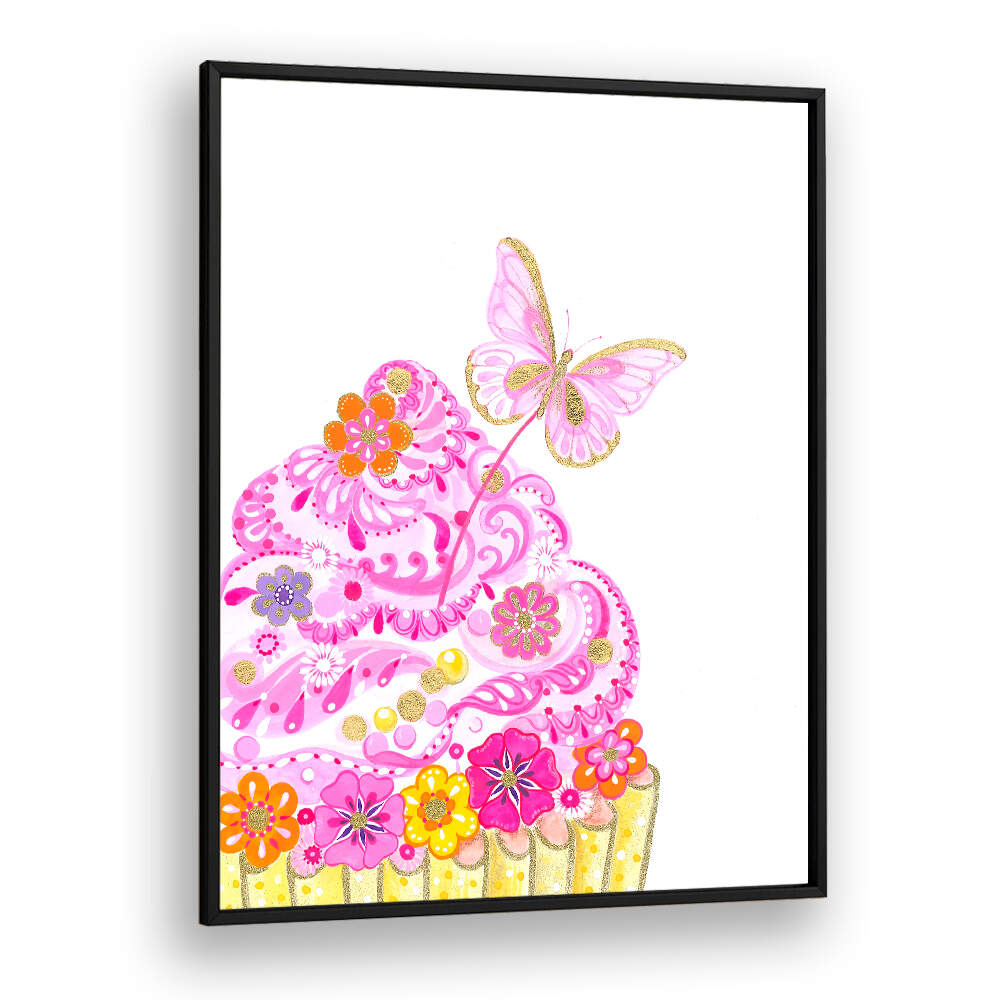 CUPCAKE BUTTERFLY , KIDS ROOM PAINTINGS