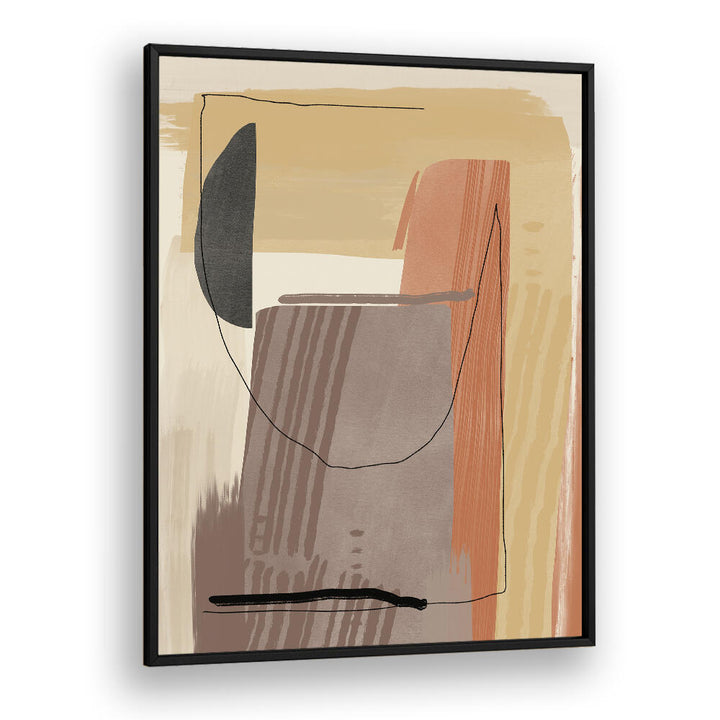 EARTHY TONES AND ORGANIC SHAPES , BOHO ART PAINTINGS