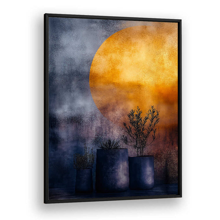 POTTED FLORALS EVERGREEN FLOWERS I , LANDSCAPE PAINTINGS