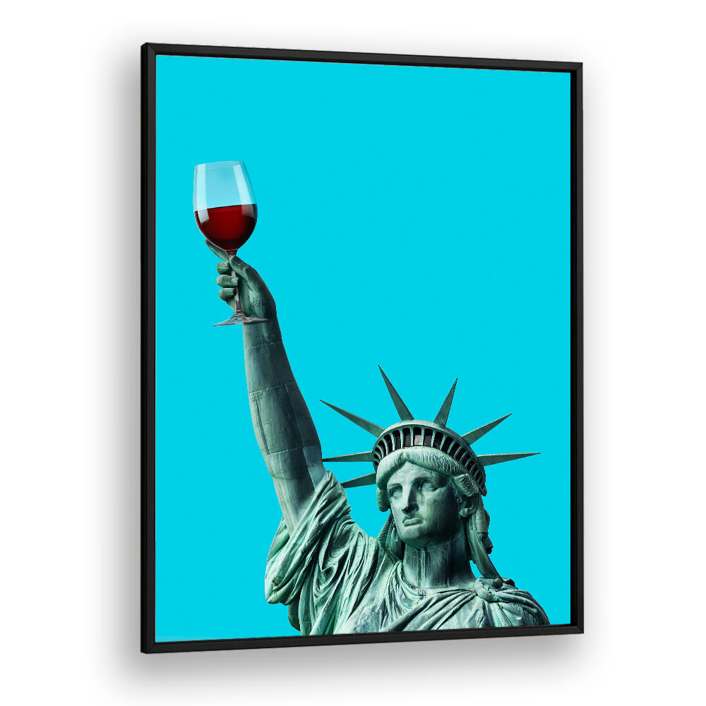 LIBERTY OF DRINKING III , ALTERED ART PRINTS