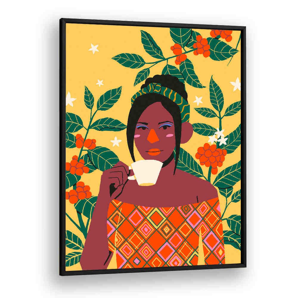ROOTED AND ROASTED , PORTRAITS & FIGURATIVE ILLUSTRATIONS