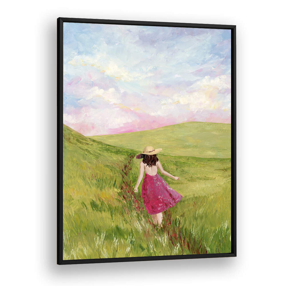 GIRL IN A MEADOW , FASHION POSTERS