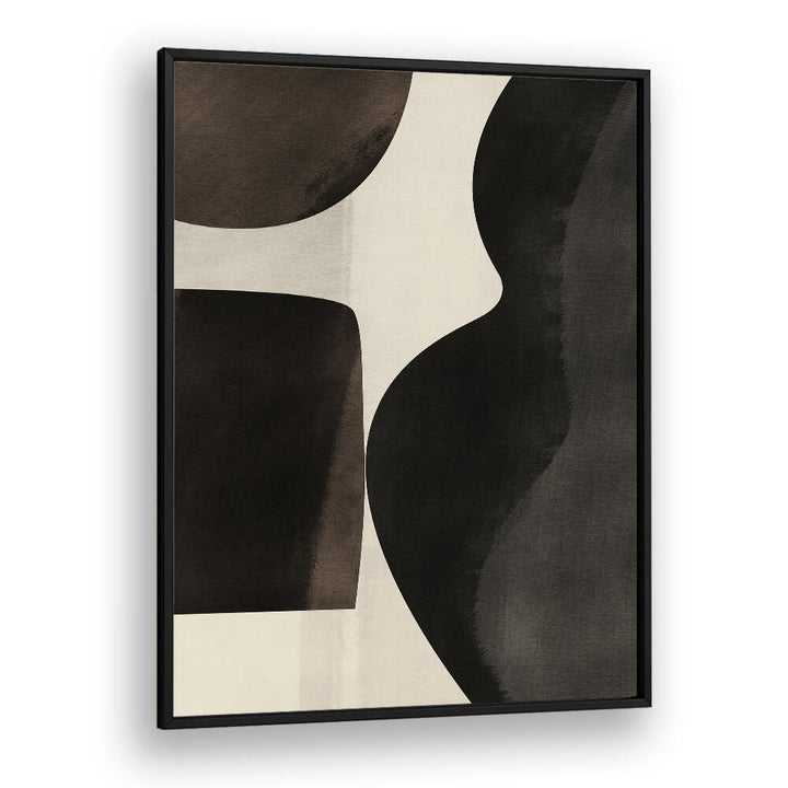 BLACK ABSTRACT COLLAGE , ABSTRACT PAINTINGS