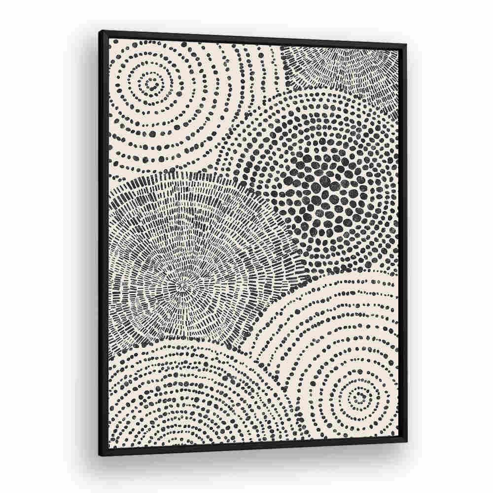 TRIBAL TAPESTRY - CIRCLES , PATTERN ART PRINTS