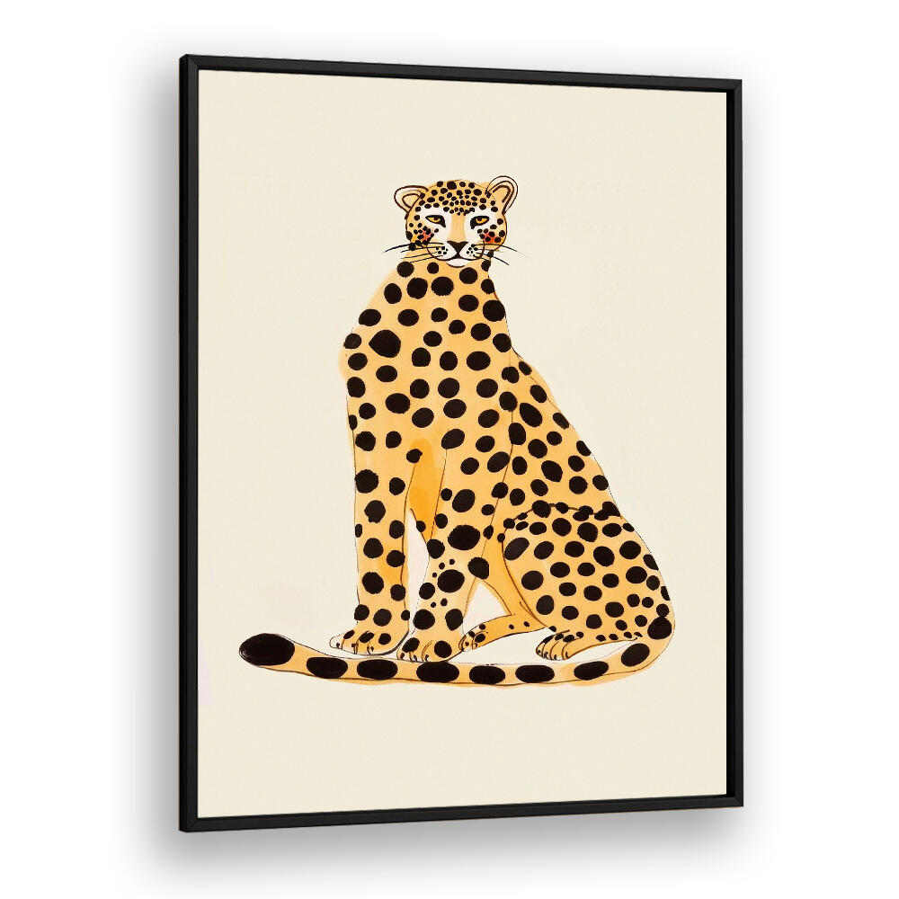 POSING CHEETAH , KIDS ROOM PAINTINGS