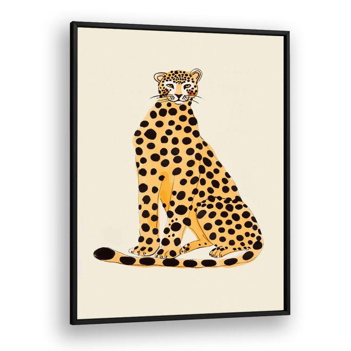 POSING CHEETAH , KIDS ROOM PAINTINGS