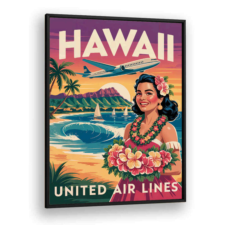 HAWAII , TRAVEL POSTERS