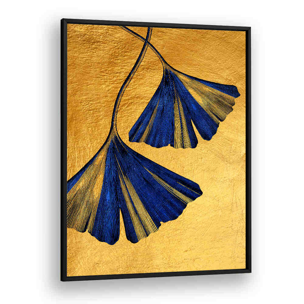 GINKO BILOBA NATURE FLORAL ART IV , FLORAL, FLOWERS - PAINTINGS & ARTWORKS