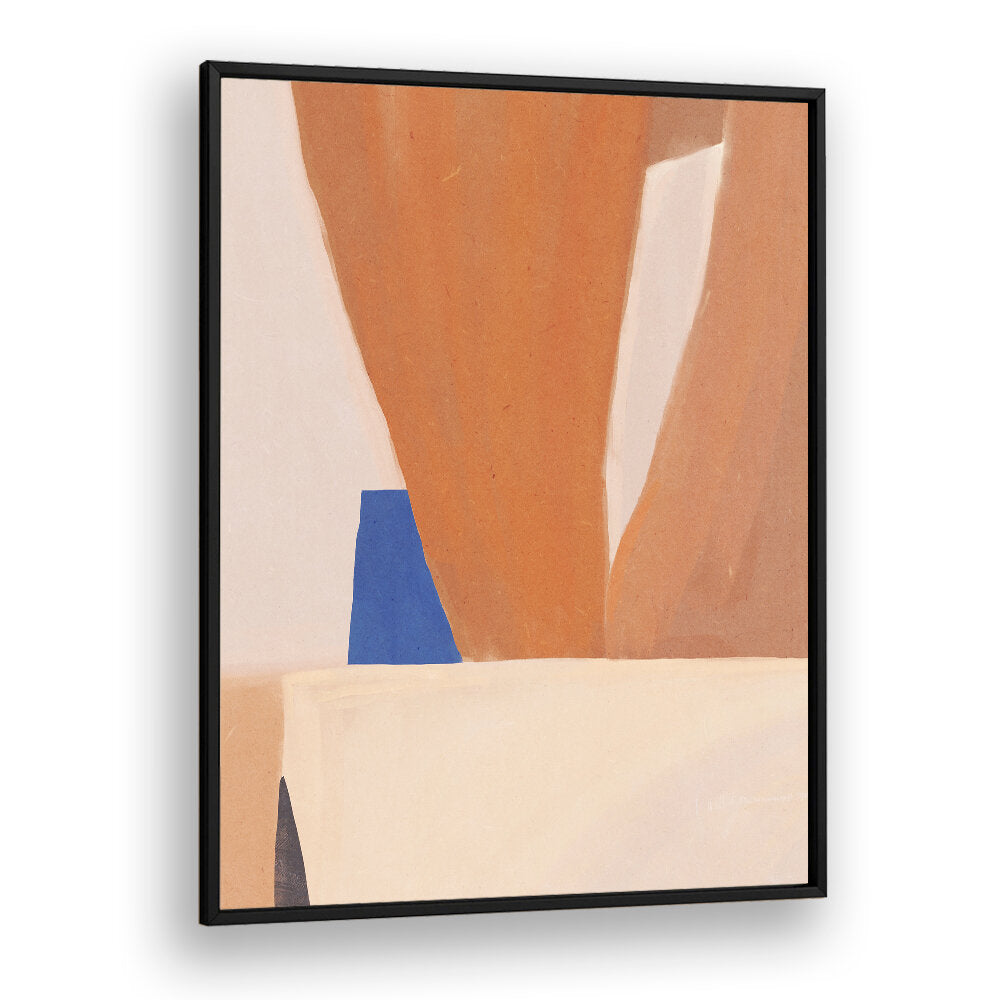 WARM EARTH SHAPES , ABSTRACT PAINTINGS