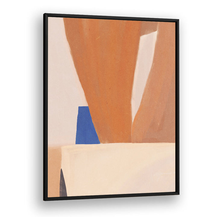 WARM EARTH SHAPES , ABSTRACT PAINTINGS