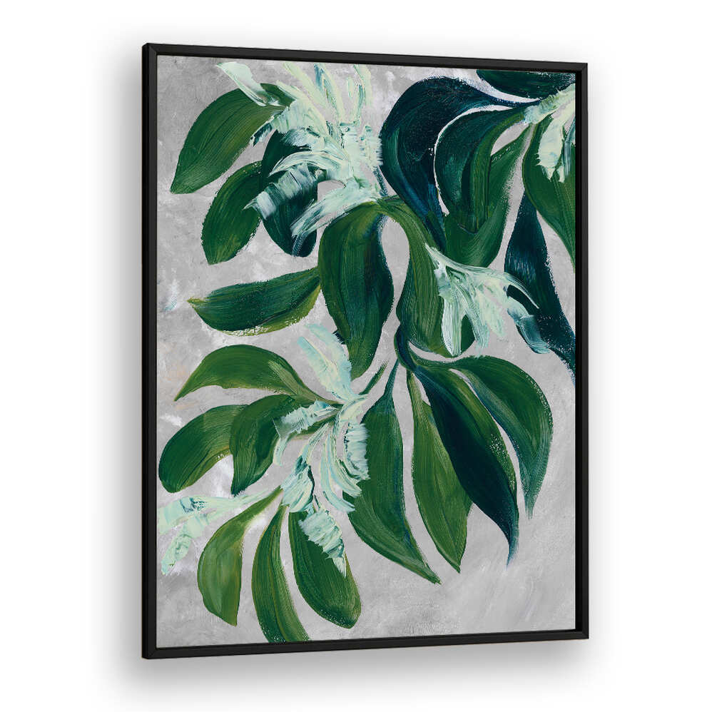YOON LEAVES , FLORAL FLOWER PAINTINGS