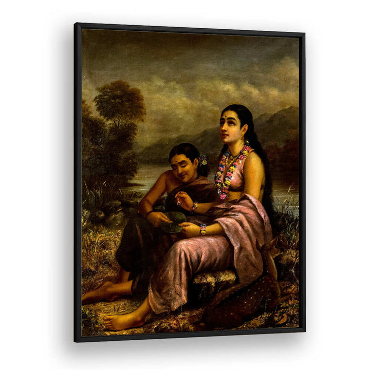 SAKUNTHALA PATHRALEKHAN , INDIAN ART PAINTINGS