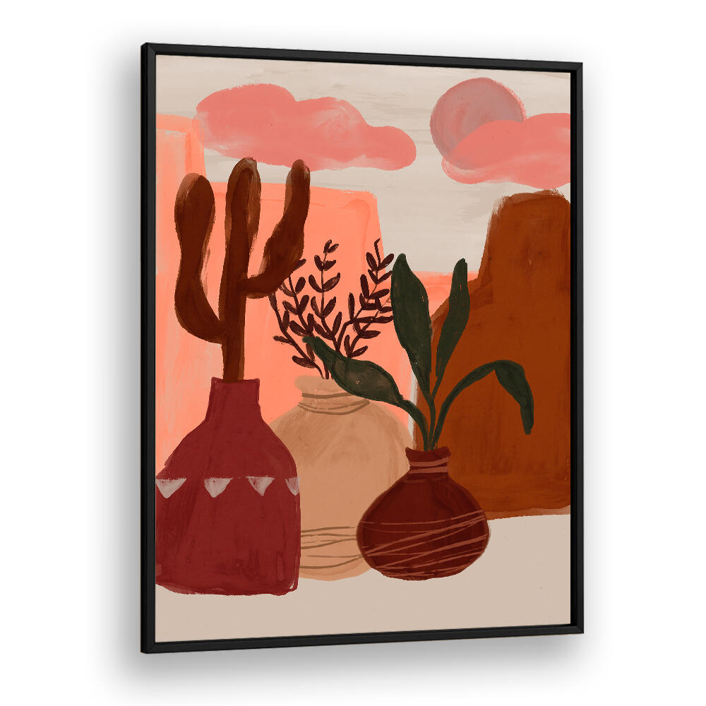 DESERT STILL LIFE , LANDSCAPE PAINTINGS