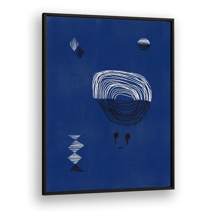 BLUE LINE SKETCH , ABSTRACT PAINTINGS