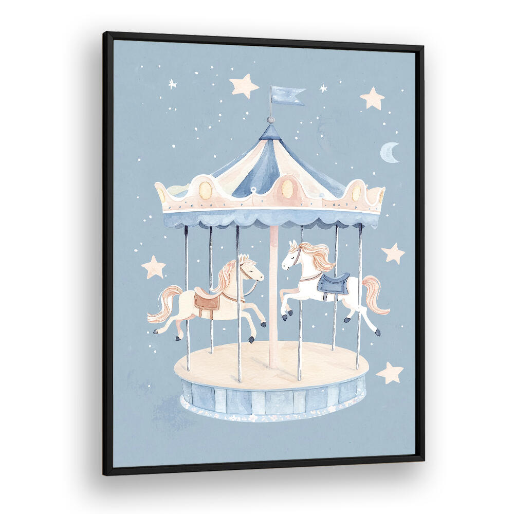 HORSE CAROUSEL , KIDS ROOM PAINTINGS