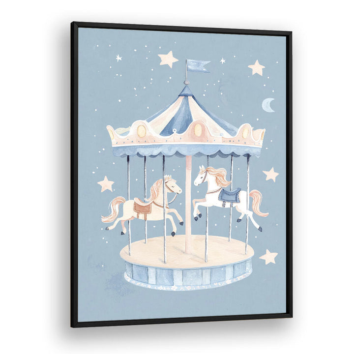 HORSE CAROUSEL , KIDS ROOM PAINTINGS