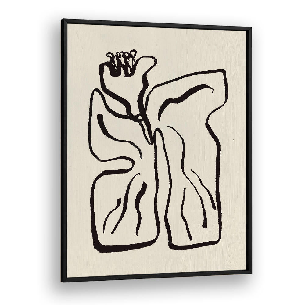 FLOWING SHAPES , ABSTRACT PAINTINGS