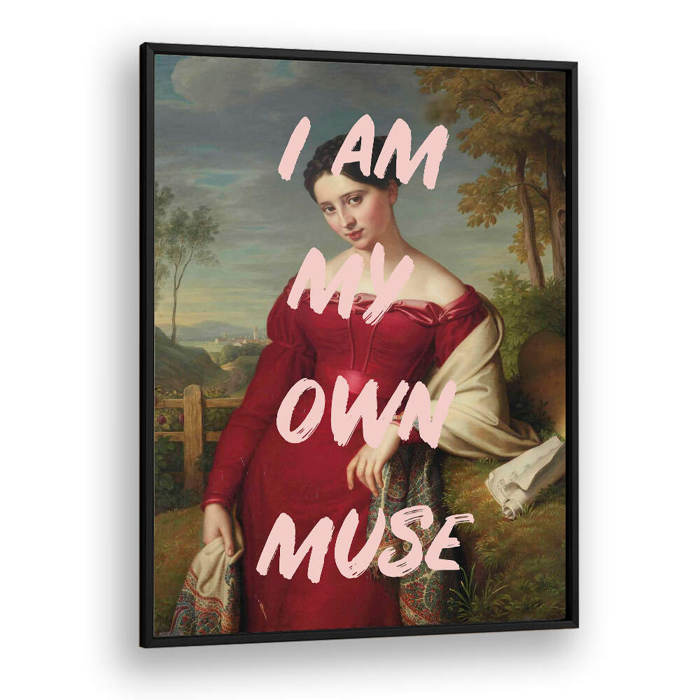 MY OWN MUSE , ALTERED ART PRINTS