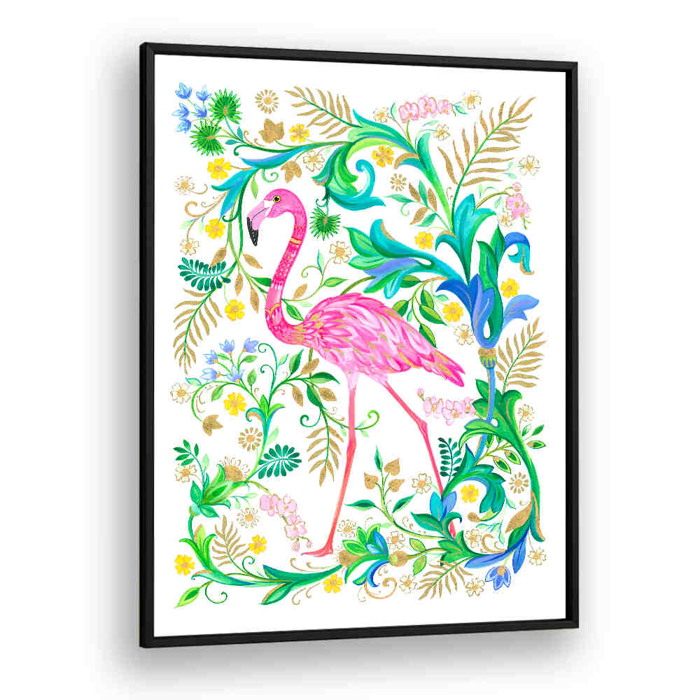 FLAMINGO , ANIMAL PAINTINGS