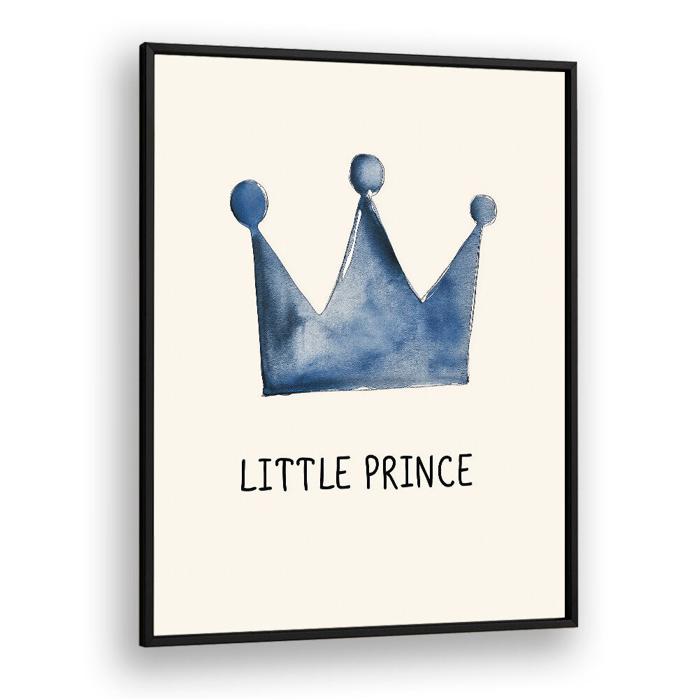 ROYAL BLUE CROWN , KIDS ROOM PAINTINGS