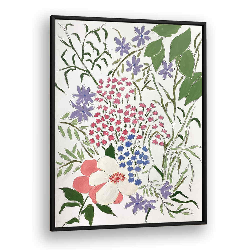 SUMMER BLOSSOMS , FLORAL FLOWER PAINTINGS