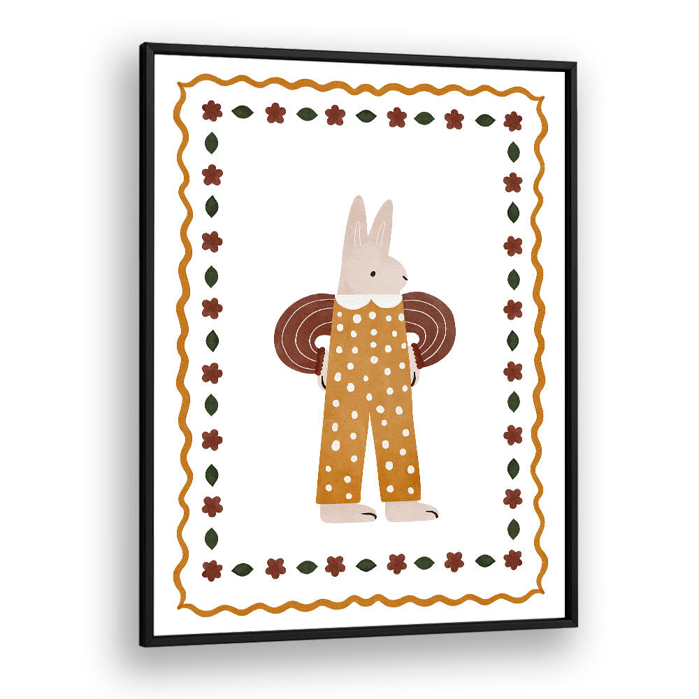 DOTTED BUNNY PARADE , KIDS ROOM PAINTINGS