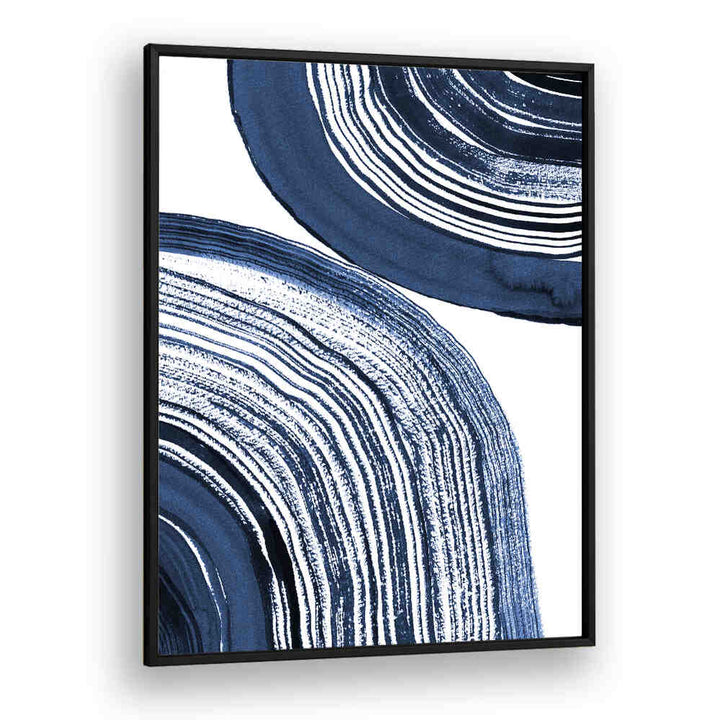 Transform your space with BLUE CONCENTRIC WAVES, ABSTRACT PAINTINGS featuring stunning blue tones and captivating design.