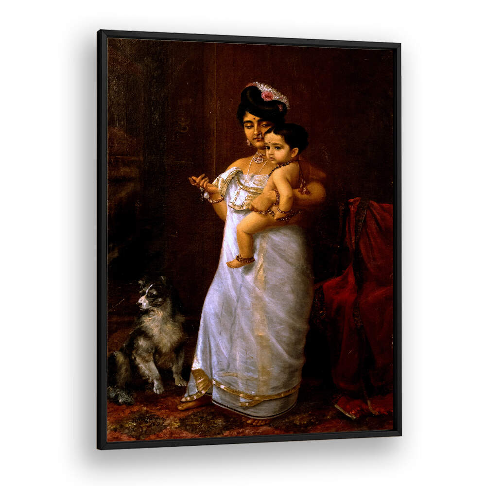 THERE COMES PAPA (1893) , INDIAN ART PAINTINGS