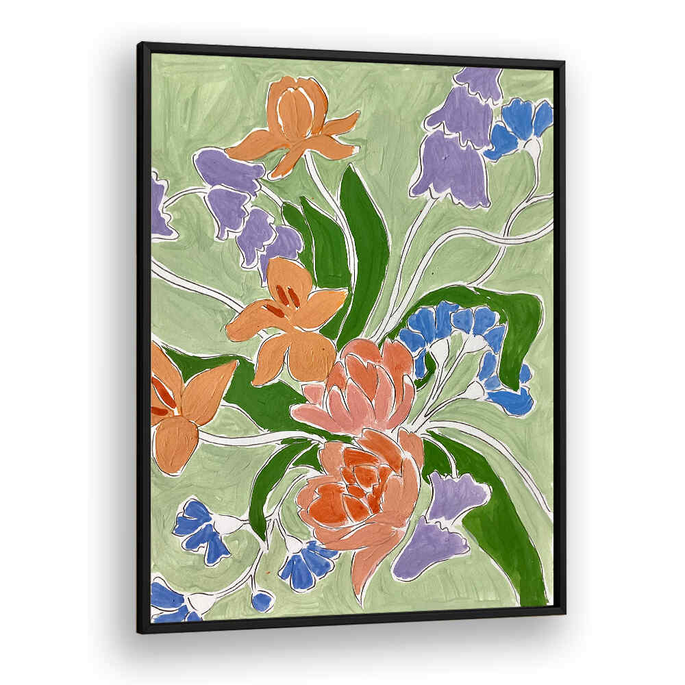 CENTREPIECE , FLORAL FLOWER PAINTINGS