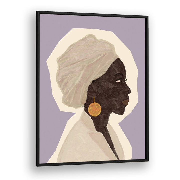 AFRICAN WOMAN , PORTRAITS & FIGURATIVE ILLUSTRATIONS