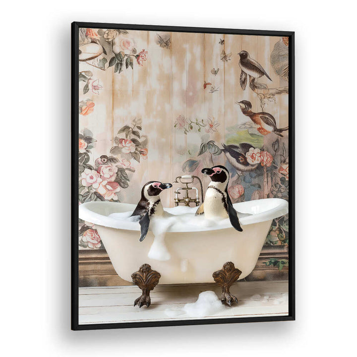 PENGUIN PALS IN A BUBBLE BATH