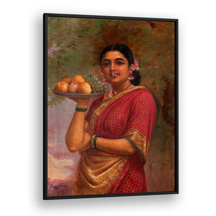 THE MAHARASHTRIAN LADY , INDIAN ART PAINTINGS