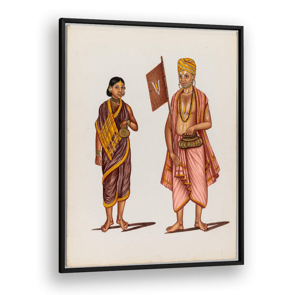 PILGRIMS OF FAITH , INDIAN ART PAINTINGS
