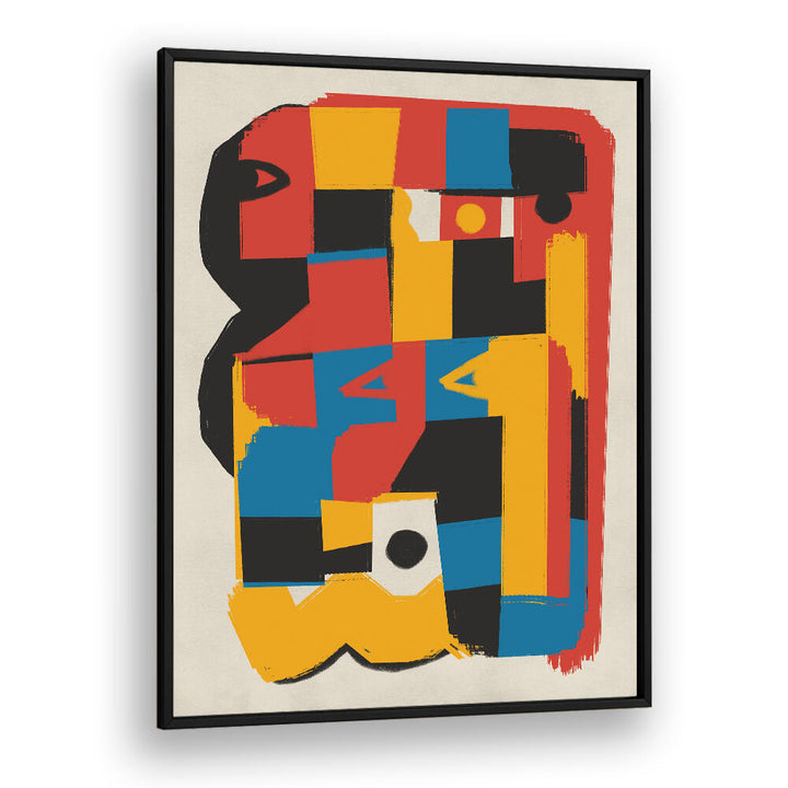 BAUHAUS ABSTRACT COLOR BLOCK , ABSTRACT PAINTINGS