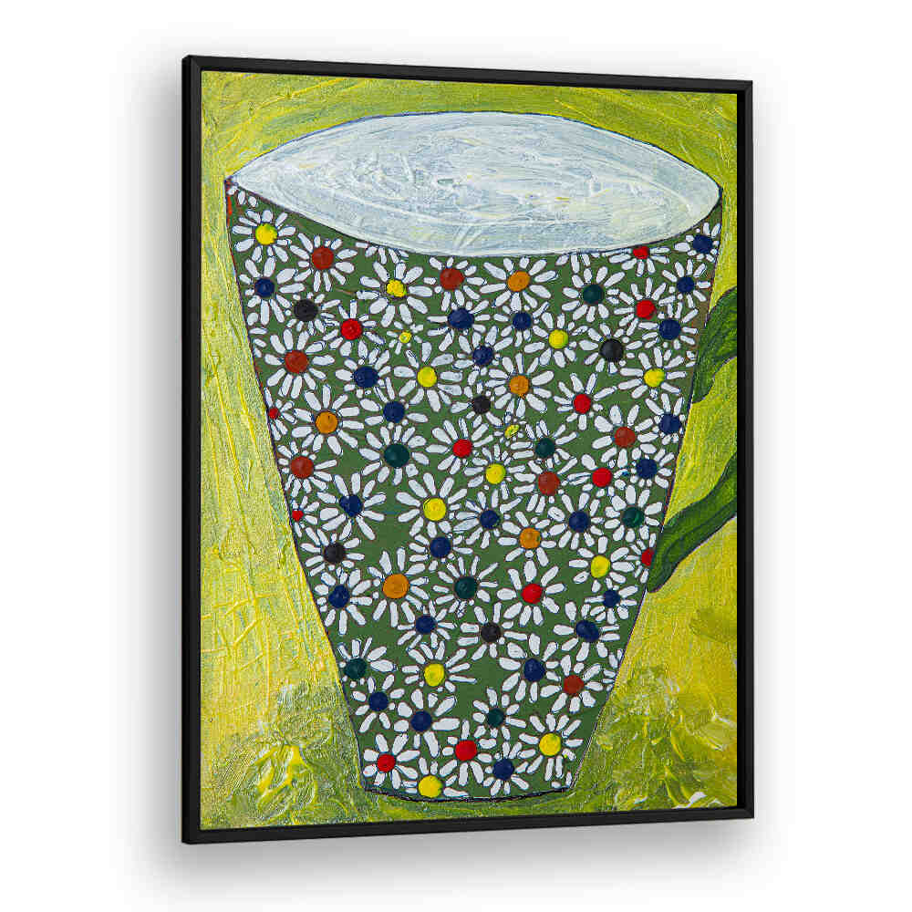 Brighten your kitchen with our Mug with Flowers, Kitchen Posters, adding vibrant charm and creativity to your space.