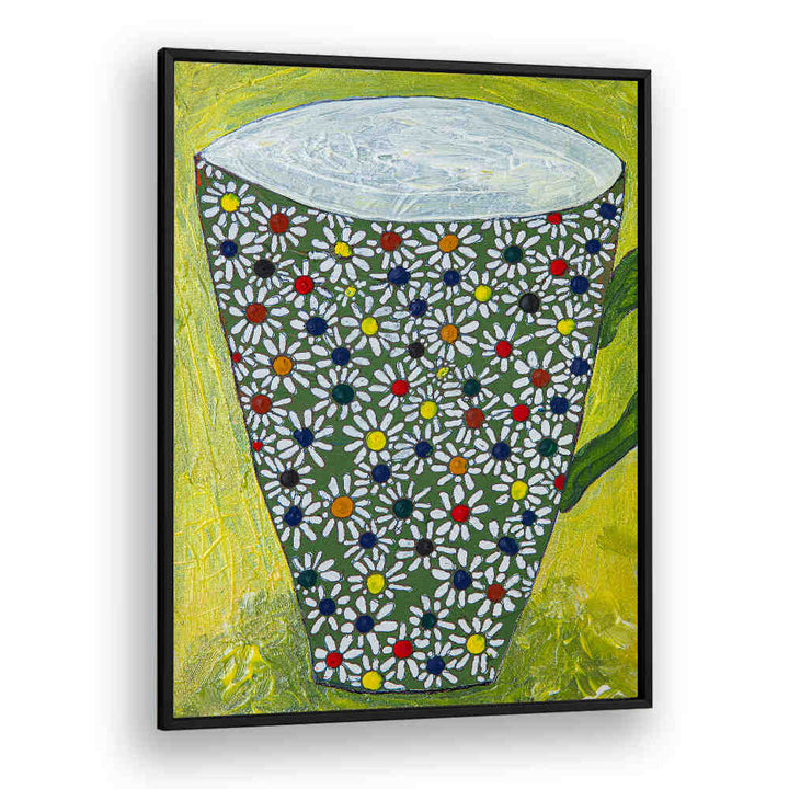 Brighten your kitchen with our Mug with Flowers, Kitchen Posters, adding vibrant charm and creativity to your space.
