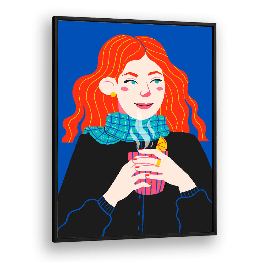 HYGGE IN COLOR , PORTRAITS & FIGURATIVE ILLUSTRATIONS