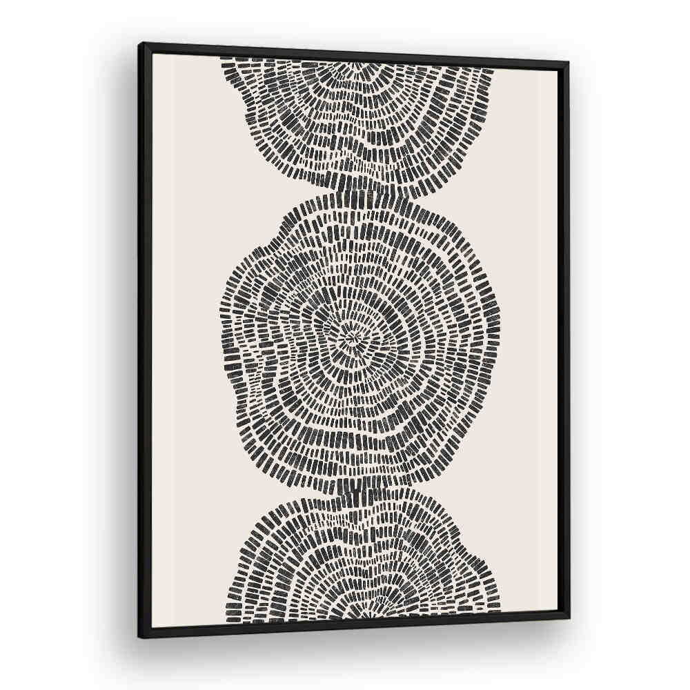TRIBAL CIRCLES II , PATTERN ART PRINTS