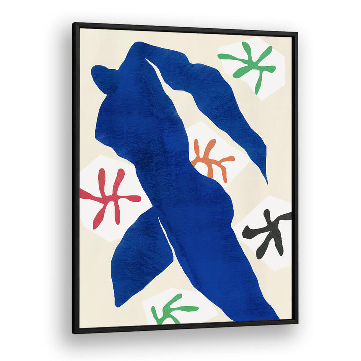 ABSTRACT BLUE FIGURE , ABSTRACT PAINTINGS