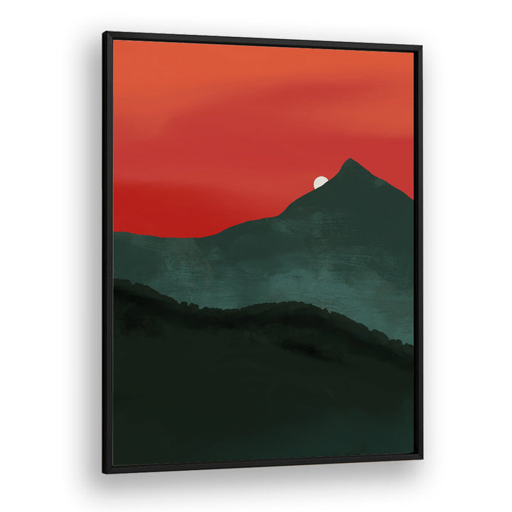 CRIMSON PEAK SUNRISE , LANDSCAPE PAINTINGS