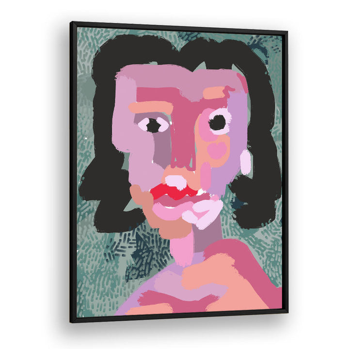 ABSTRACT PORTRAIT PAINTING , PORTRAITS & FIGURATIVE ILLUSTRATIONS