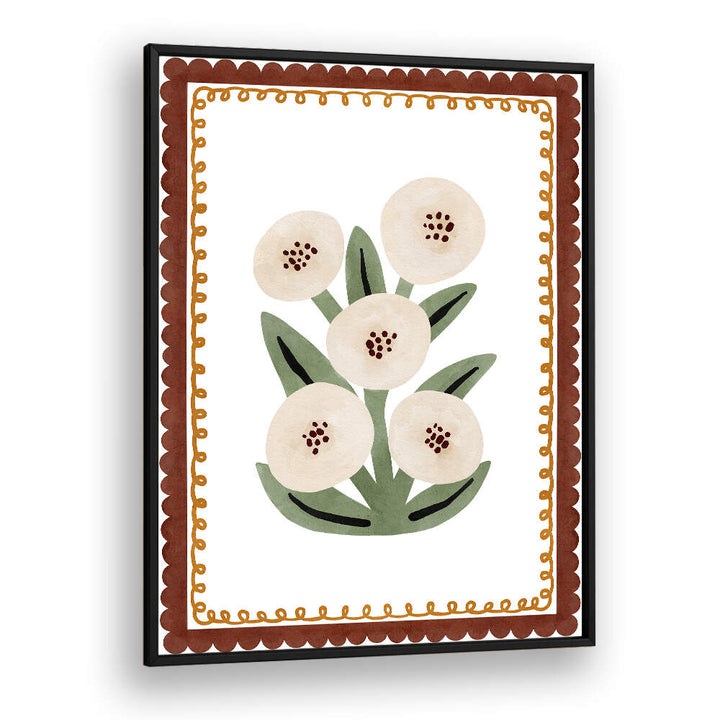 FLORAL WHIMSY , FLORAL FLOWER PAINTINGS