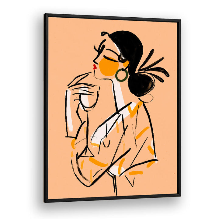 CHIC CONTEMPLATION , PORTRAITS & FIGURATIVE ILLUSTRATIONS