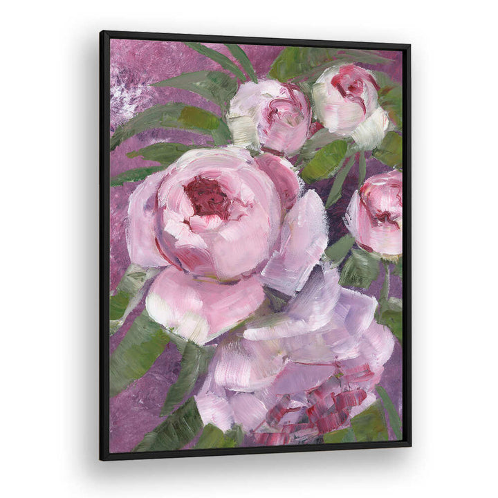 RYLEE PAINTERLY ROSES , FLORAL FLOWER PAINTINGS