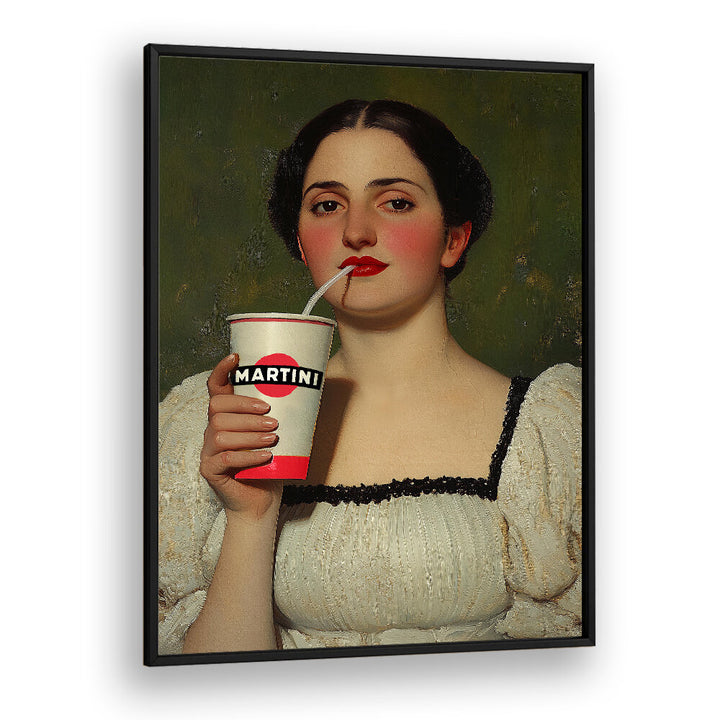 CASUAL MARTINI , ALTERED ART PRINTS