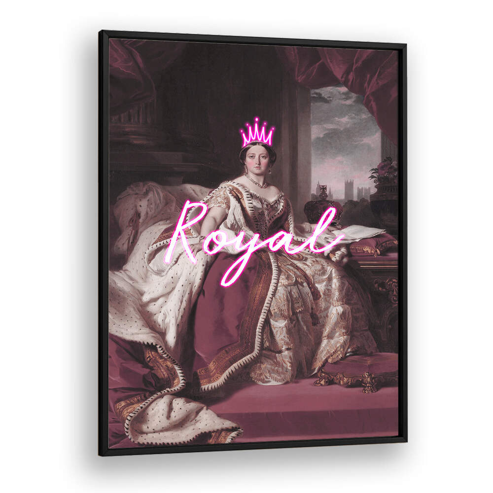 QUEEN VICTORIA TEXT , ALTERED ART PRINTS