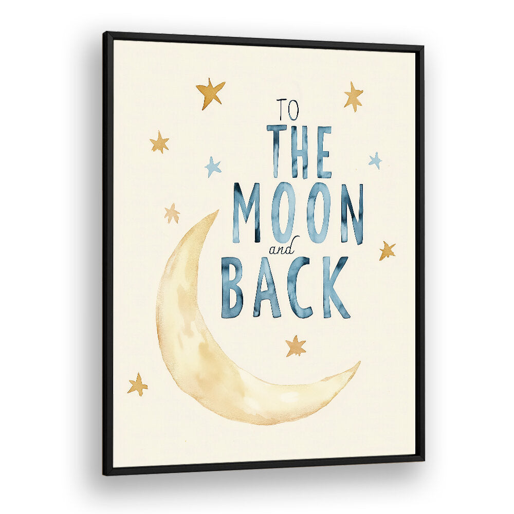 TO THE MOON AND BACK , KIDS ROOM PAINTINGS