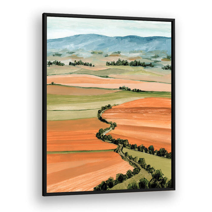 QUENIVA PATCHWORK LANDSCAPE , LANDSCAPE PAINTINGS