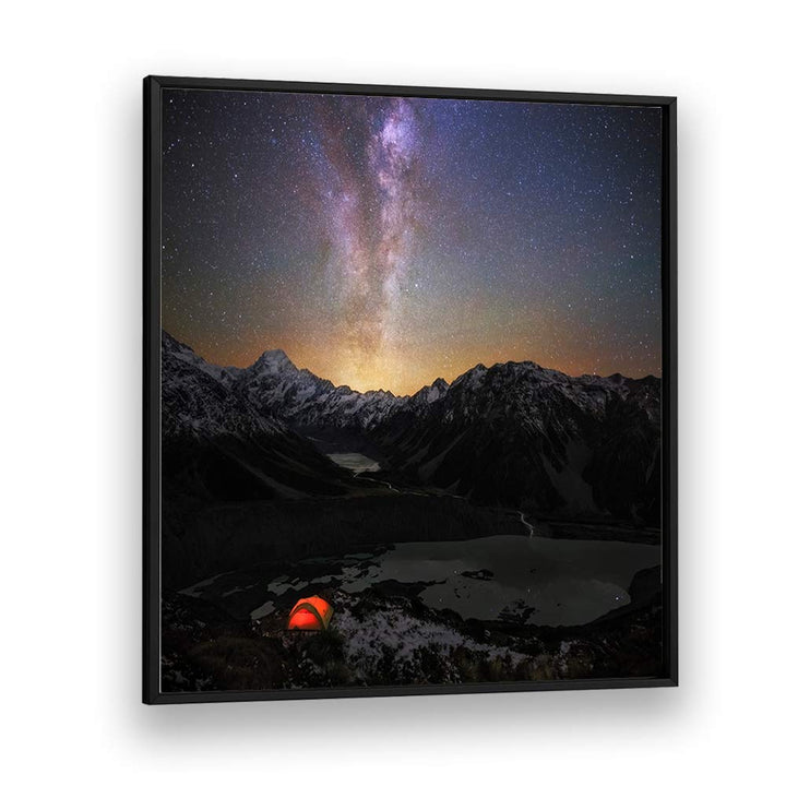 MT COOK - THE SKY IS MY COMPANION BY YAN ZHANG , LANDSCAPE PHOTO PRINTS