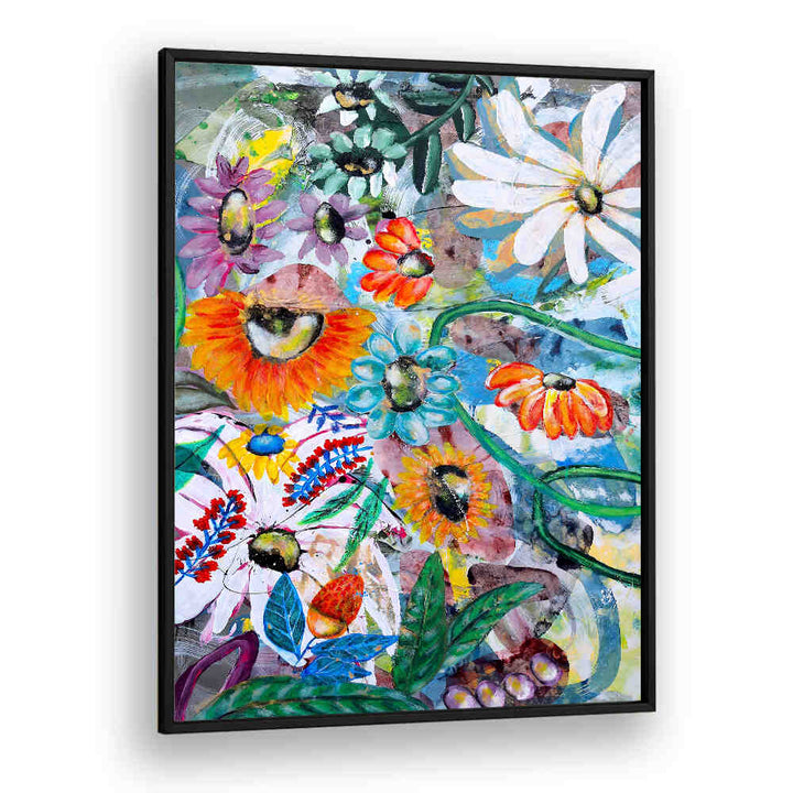 ART FLORAL , FLORAL FLOWER PAINTINGS